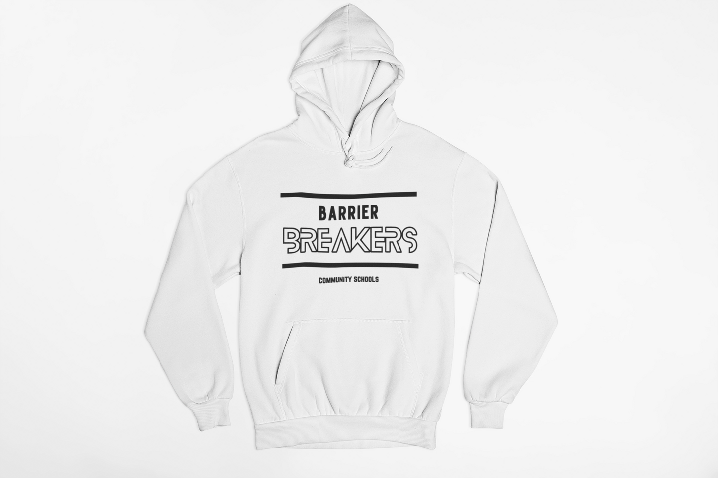 Barrier Breakers Hoodie (Black Graphic)