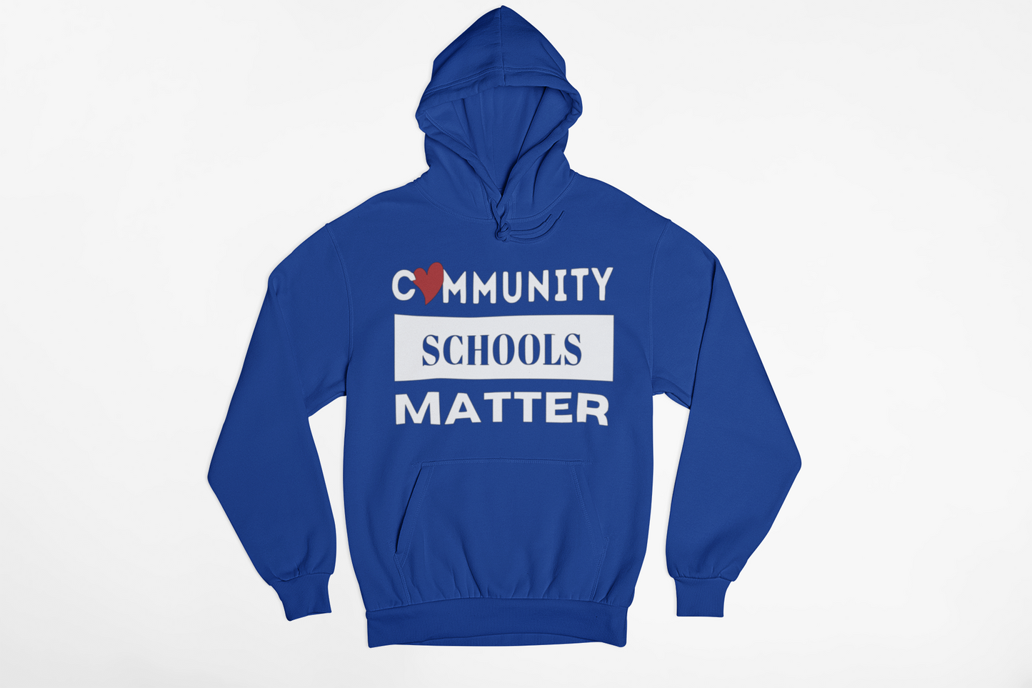 Community Schools Matter Hoodie (Wht)