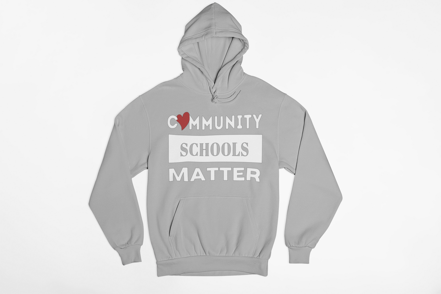 Community Schools Matter Hoodie (Wht)