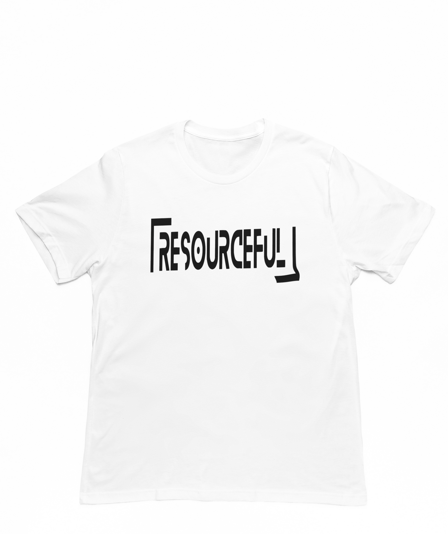 Resourceful Short Sleeve T-Shirt (Blk Font)