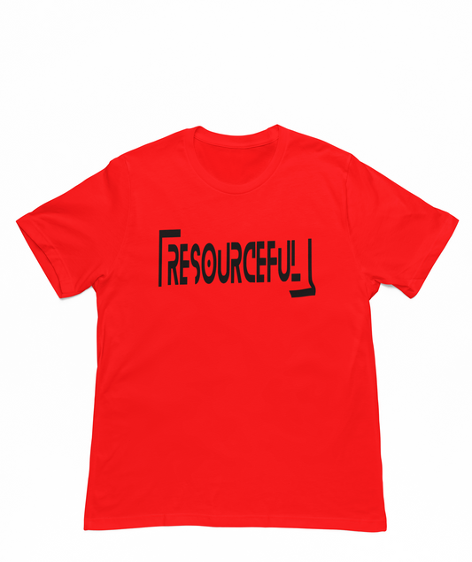 Resourceful Short Sleeve T-Shirt (Blk Font)