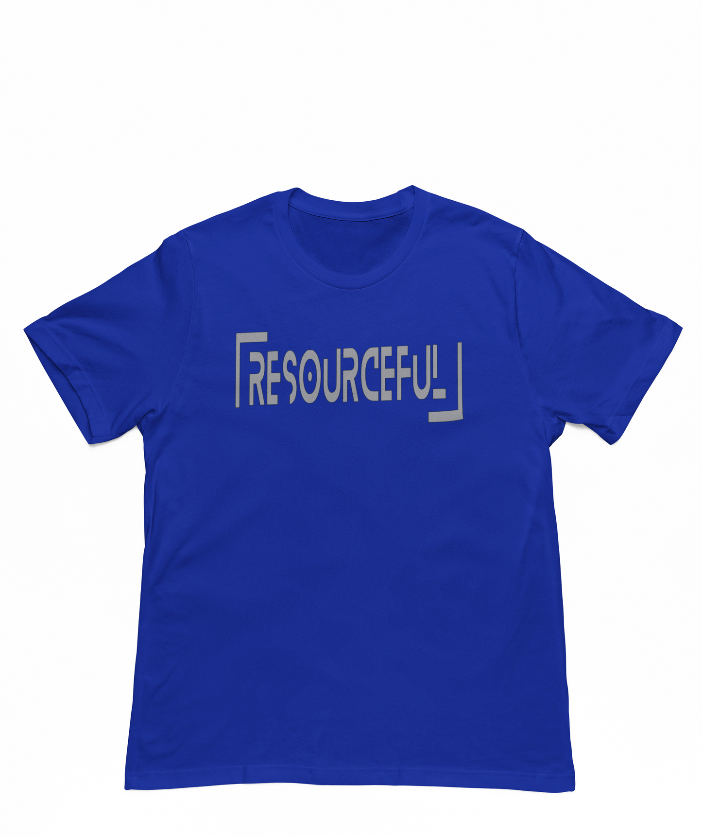 Resourceful Short Sleeve T-Shirt (Gray Font)