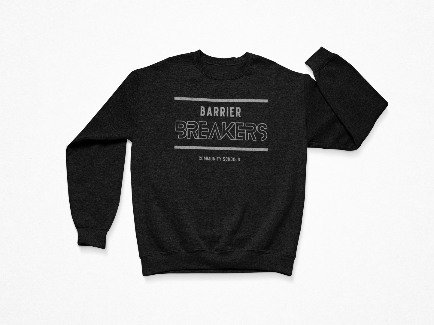 Barrier Breakers Sweatshirt (Gray Graphic)