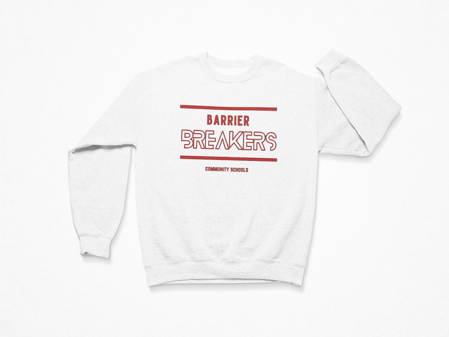 Barrier Breakers crewneck-sweatshirt (Red)